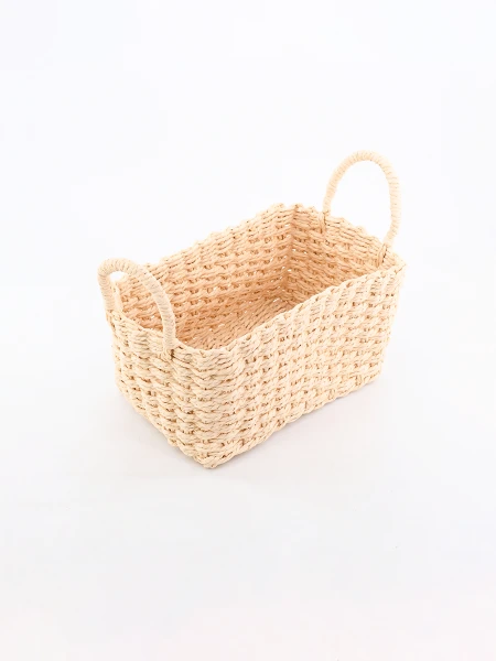 CESTO ORGANIZADOR BEIGE