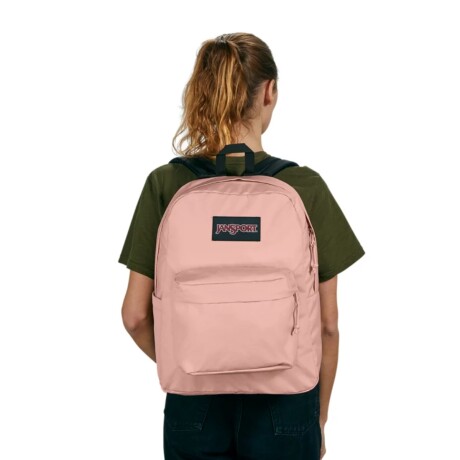 Mochila Superbreak Plus Jansport Rosa