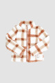 Campera infantil checks Rosa antique