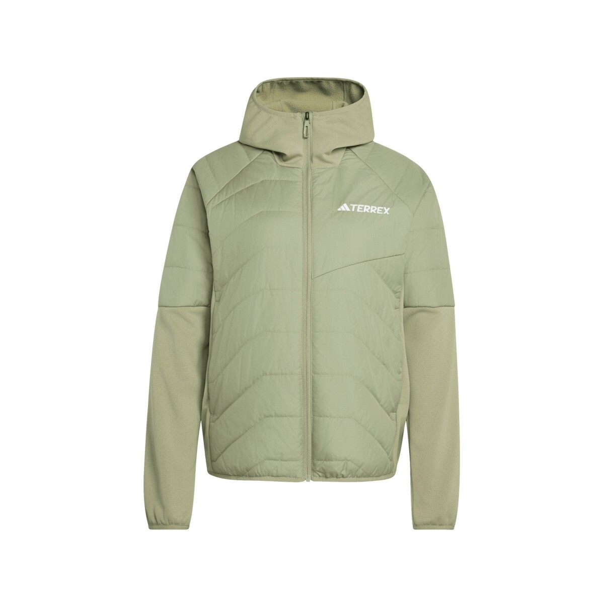 Campera adidas Terrex Hibrida Climawarm - GREEN 