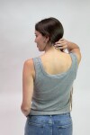 Musculosa Rib Gris Musculosa Rib Gris