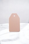 Tag rectangular liso 5x8,5 ROSADO