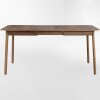 Mesa de comedor GLIMPS Marrón - EXTENSIBLE