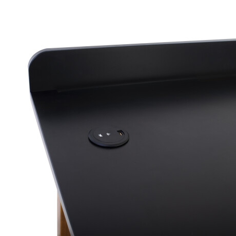 ESCRITORIO MDF-Y-MADERA NEGRO VOLT