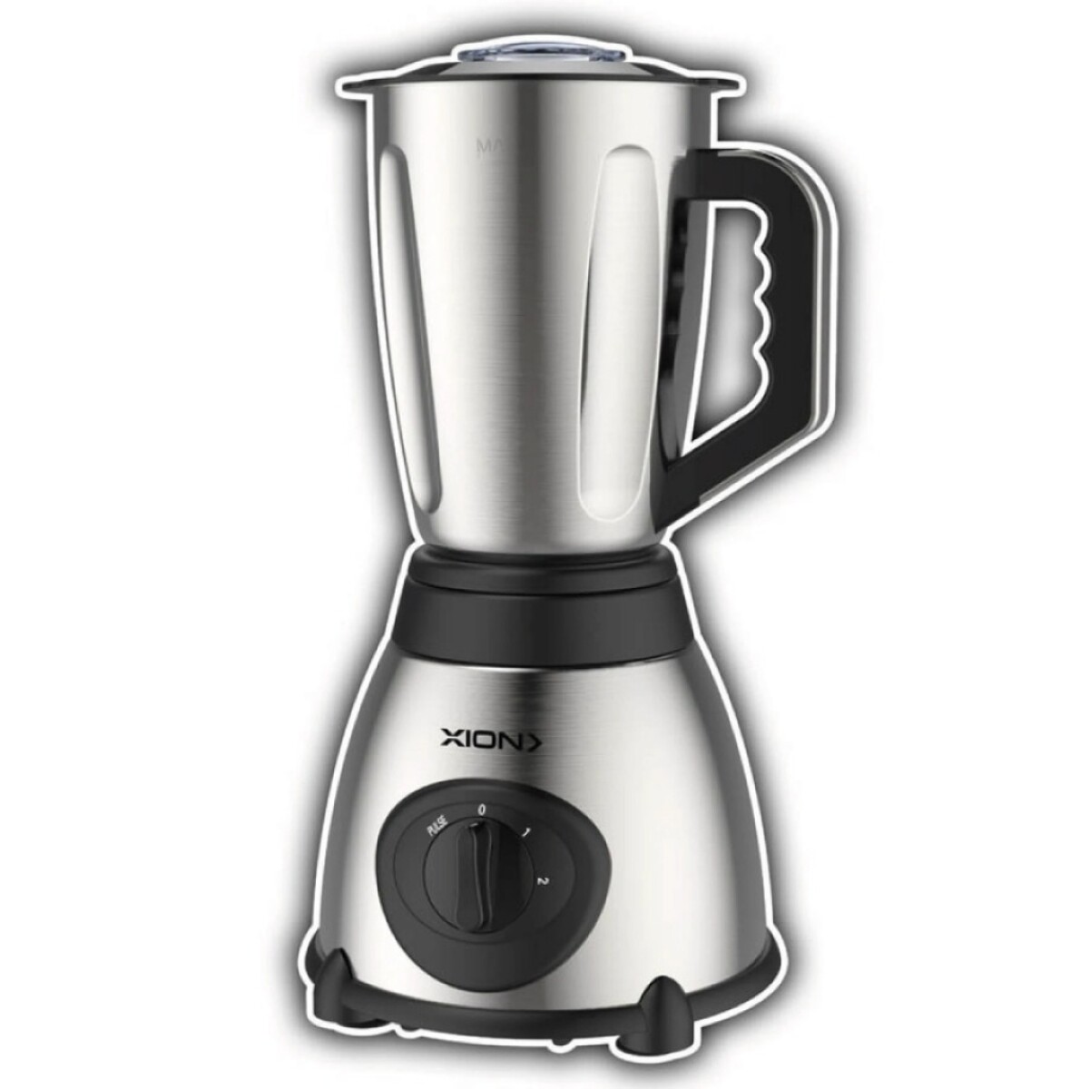 Licuadora Xion Jarra Acero Inox Pica Hielo 650W 