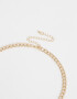 Collares Cortos Multi dijes Collar Corto Multidijes Biplating - Dorado