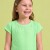 Remera Deportiva para Niñas. Verde Claro
