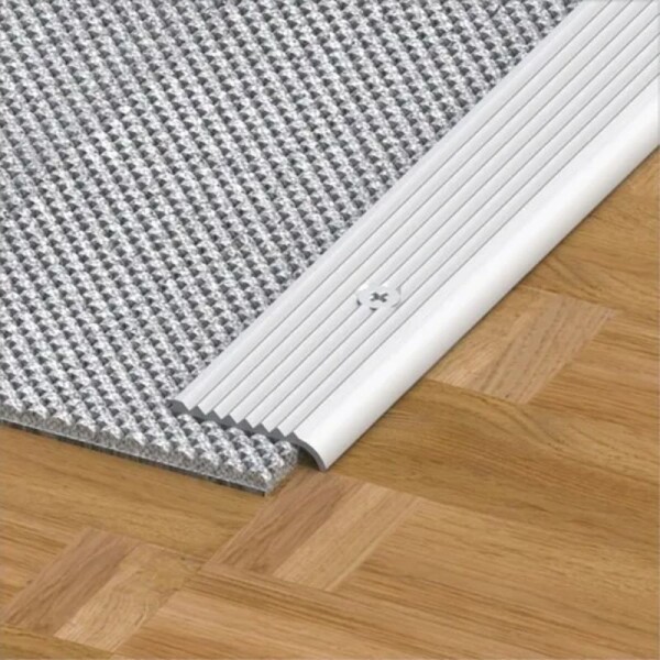 PERFIL ALUMINIO ESTRIADO PARA MOQUETTE - MT PERFIL ALUMINIO ESTRIADO PARA MOQUETTE - MT