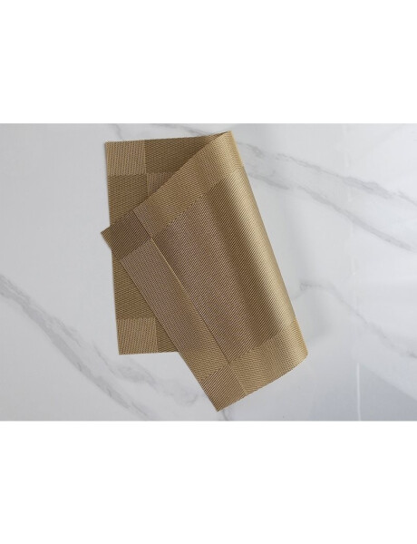 INDIVIDUAL PVC RECUADRO 45x30CM DORADO INDIVIDUAL PVC RECUADRO 45x30CM DORADO