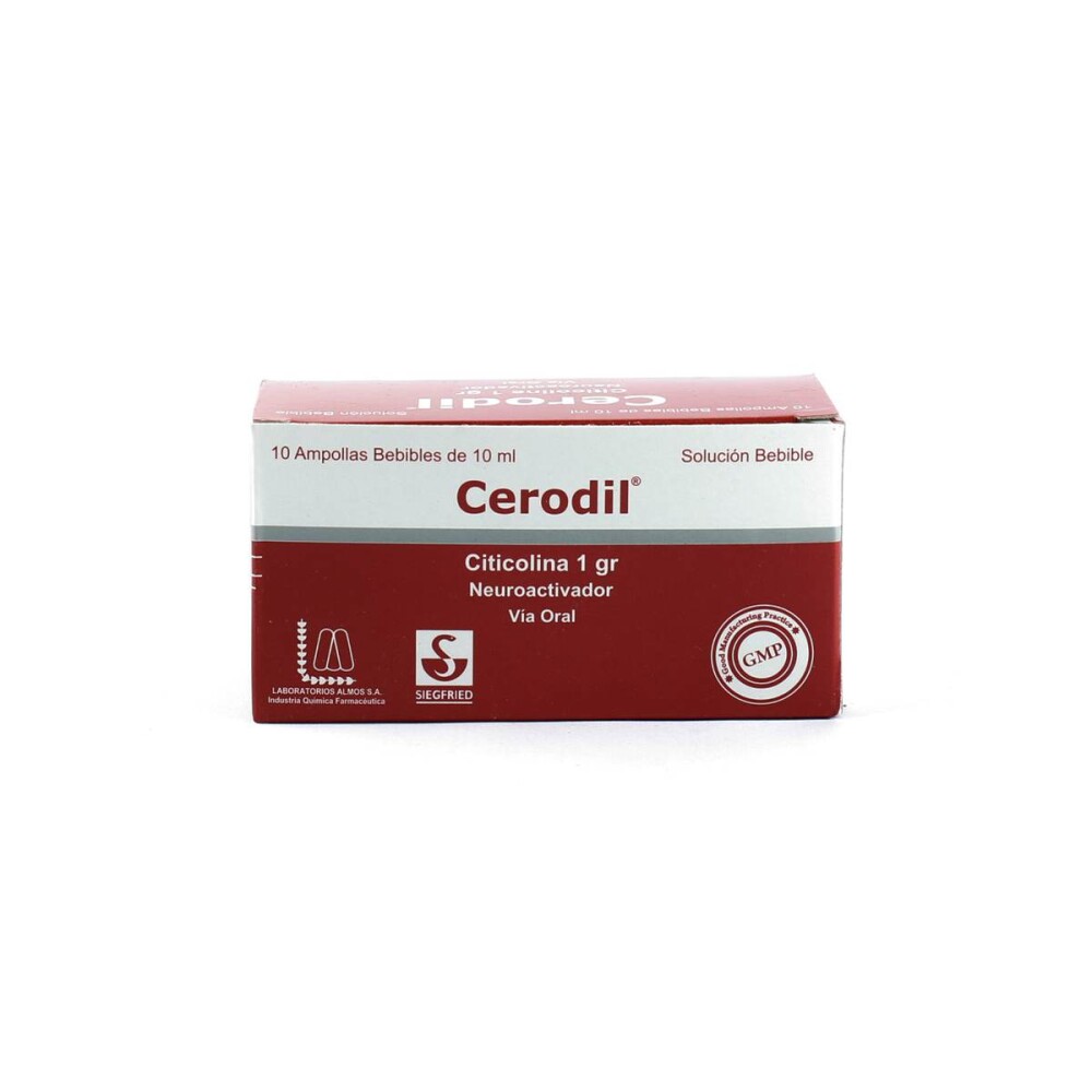 CERODIL 1 GR. CJ X 10 AMP.BEBIBLES única