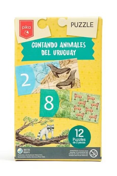PUZZLE CONTANDO ANIMALES DEL URUGUAY PUZZLE CONTANDO ANIMALES DEL URUGUAY