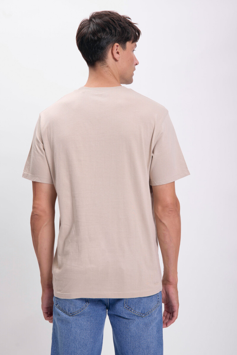 Remera manga corta bolsillo Verde