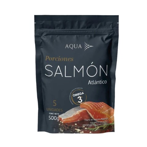 PORCIONES DE SALMON AQUA - 500 GRS Porciones De Salmon Aqua - 500 Grs