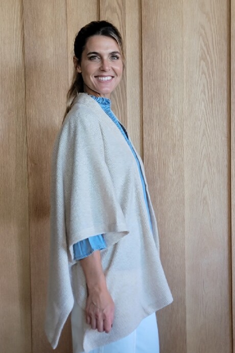 Ruana Cerdeña Beige
