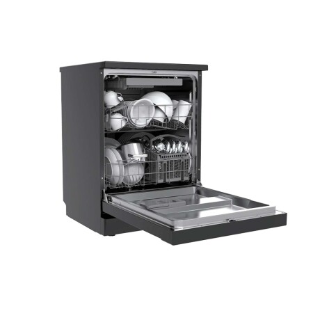LAVAVAJILLAS 14-CUBIERTOS NEGRO MIDEA MDWPF1401CB
