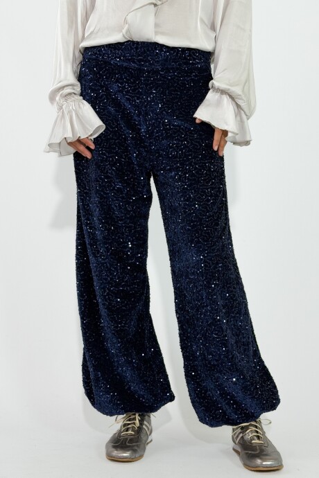 PANTALON GLOW Azul