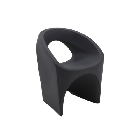 Sillón de polietileno "JET" grafito -TRAMONTINA TD0706