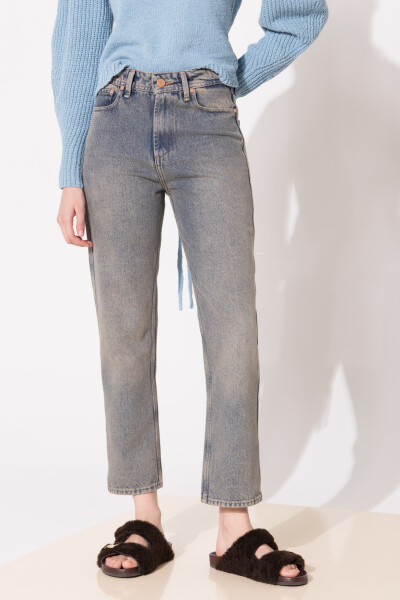 JEANS DUAL FADE Beige
