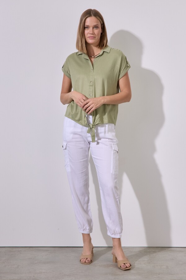 Blusa Botones VERDE