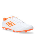 Championes de Fútbol 11 Hombre Umbro Classico II HG Blanco - Anaranjado