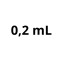 Pipeta graduada 0,2 mL