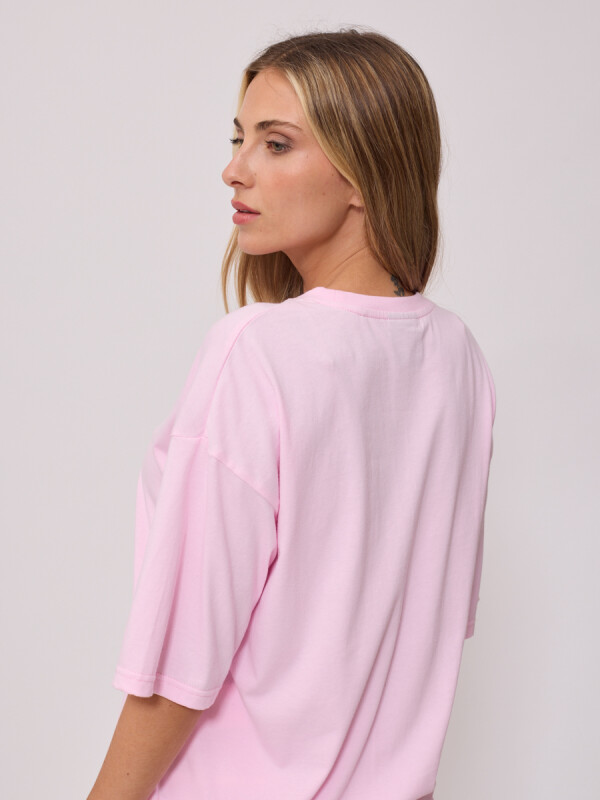 T-SHIRT LIORA RUSTY Rosa Claro