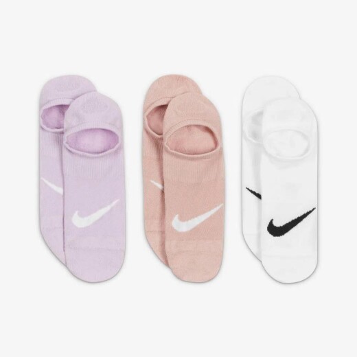 Medias Nike Training Dama Everyday Plus Ltwt Footie 3PR -144 S/C