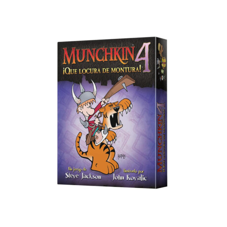 Munchkin 4 - ¡Que Locura De Montura! (Expansión) Munchkin 4 - ¡Que Locura De Montura! (Expansión)