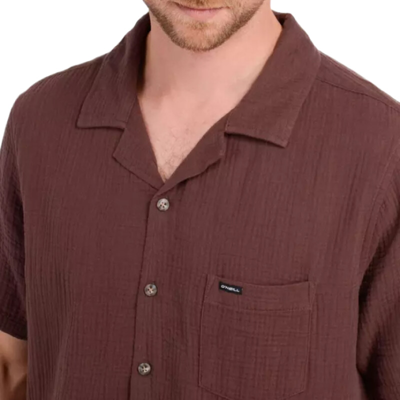 Camisa Oneill Melody - Marrón Camisa Oneill Melody - Marrón