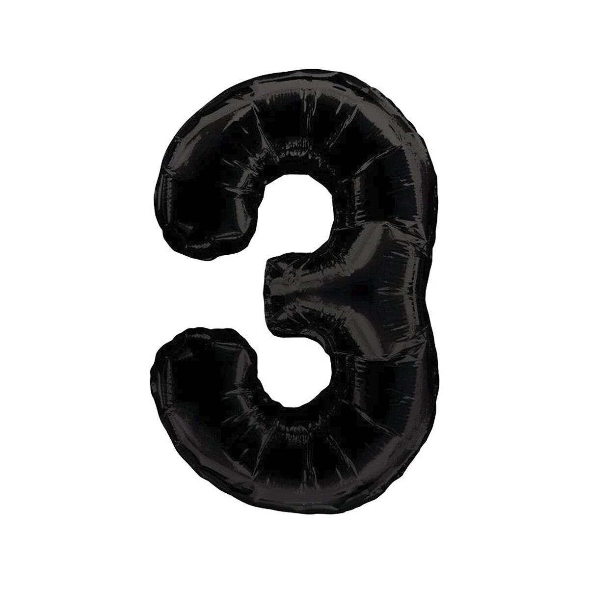 Globo Nº 3 Negro 75 cm 