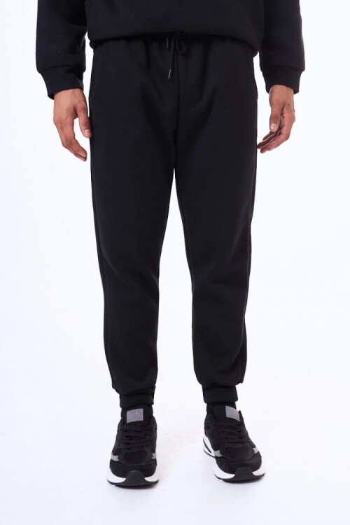 Pantalon de felpa Campana Negro