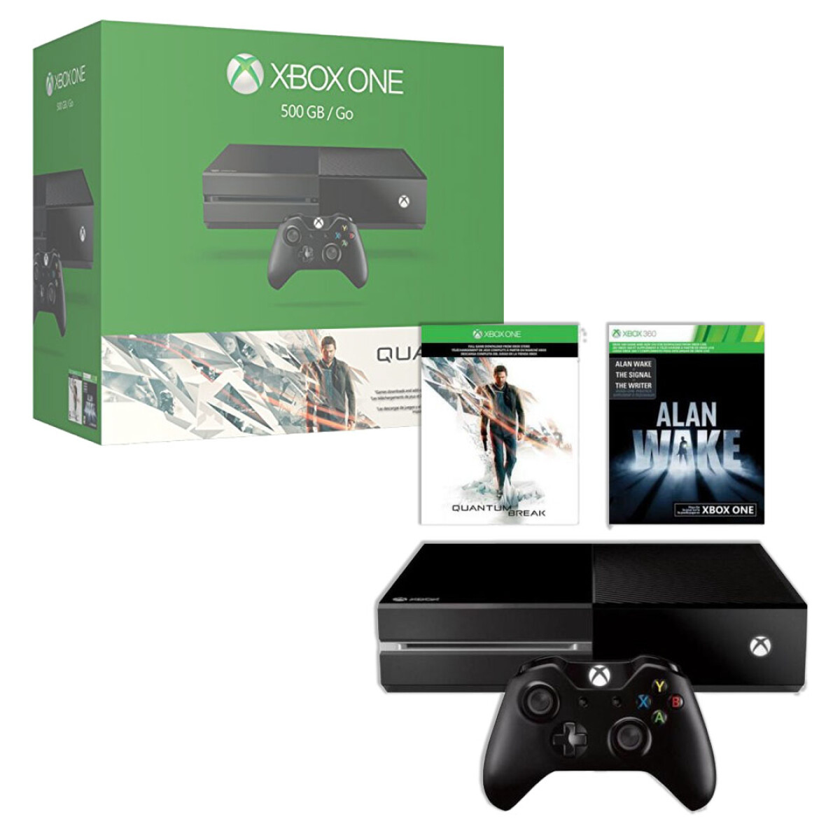 Consola Xbox One 500GB + Quantum Break + Alan Wake 