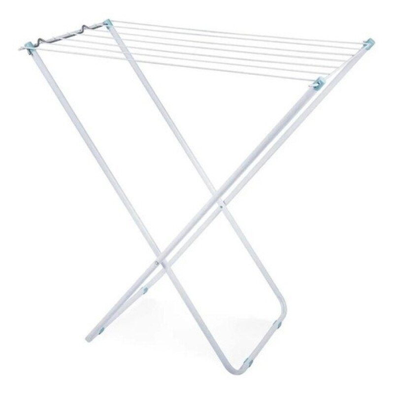 Tendedero plegable de piso en acero - Slim Mor Blanco