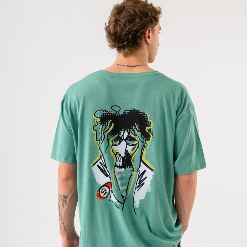 REMERA CHARLY VERDE REMERA CHARLY VERDE