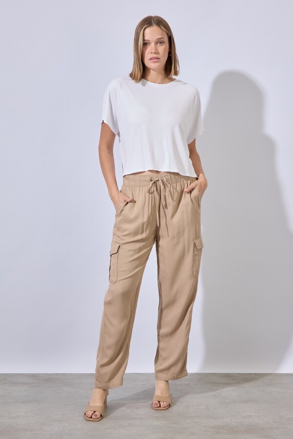 Pantalon Cargo KHAKI