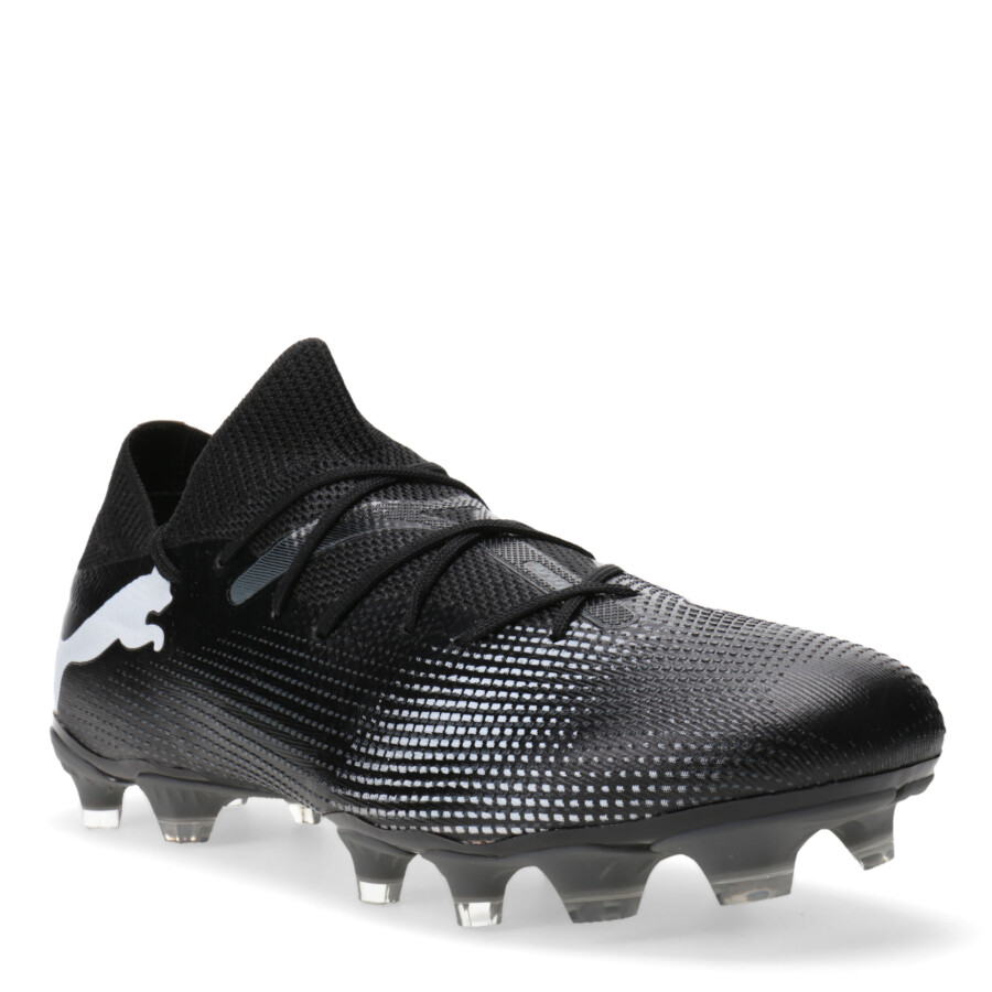 Championes de Hombre Puma Fútbol 11 Future 7 Match Negro - Blanco