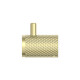 PERCHA LABRADA METAL SIGNATURE DORADO BRUSHED GOLD SATINADO DORADO-BRUSHED GOLD