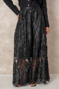 POLLERA RIOMILA Negro