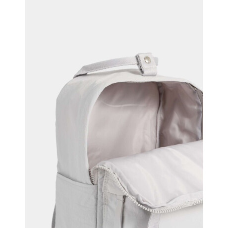 Mochila Urbana No Bad Vibes Allowed Gris Claro