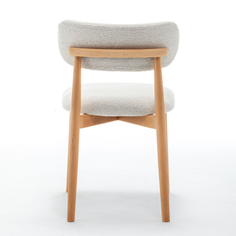 SILLA DE COMEDOR MADERA NATURAL-BEIGE SARAH