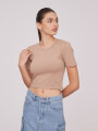 Remera Belga Beige Oscuro