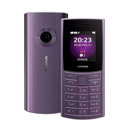 Celular Nokia 110 128MB 48MB 1.8" 4G Dual Sim Purple Celular Nokia 110 128MB 48MB 1.8" 4G Dual Sim Purple