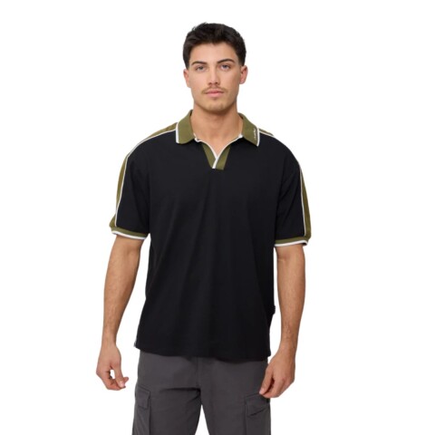 POLO VORAN XS-XXL NEGRO