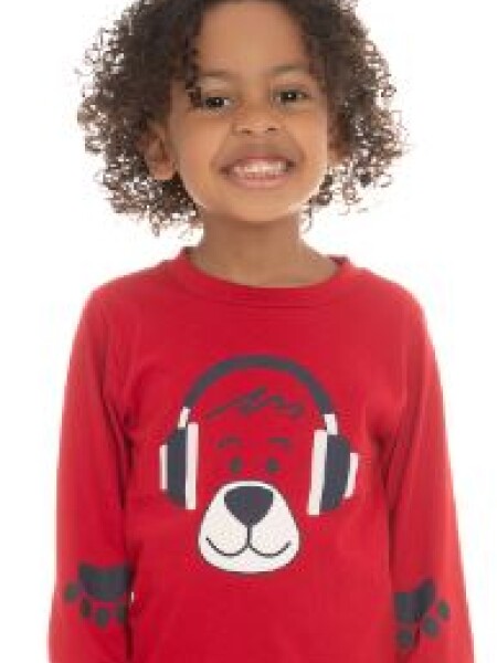 T-SHIRT BYGUS 7074 ROJO