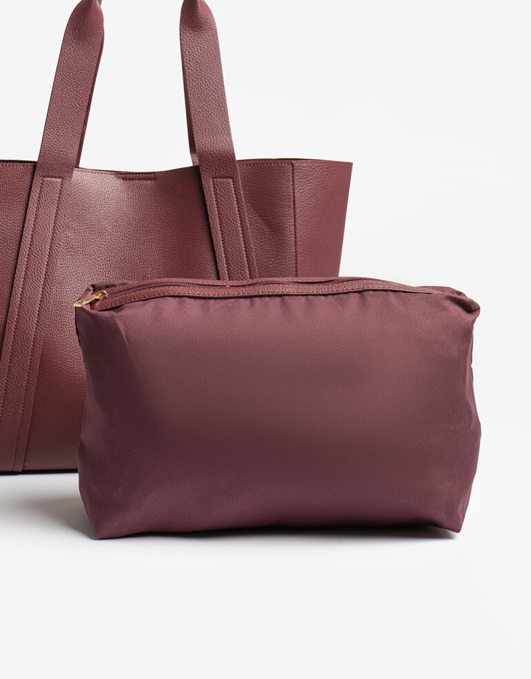 Shopper Basicos Cartera Shopper Special Price - Rojo Cereza