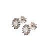 Caravanas Oval-Plata 925-Piedra zirconia-CA3070 conpiedra