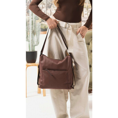 Cartera Mochila Kelly Chocolate