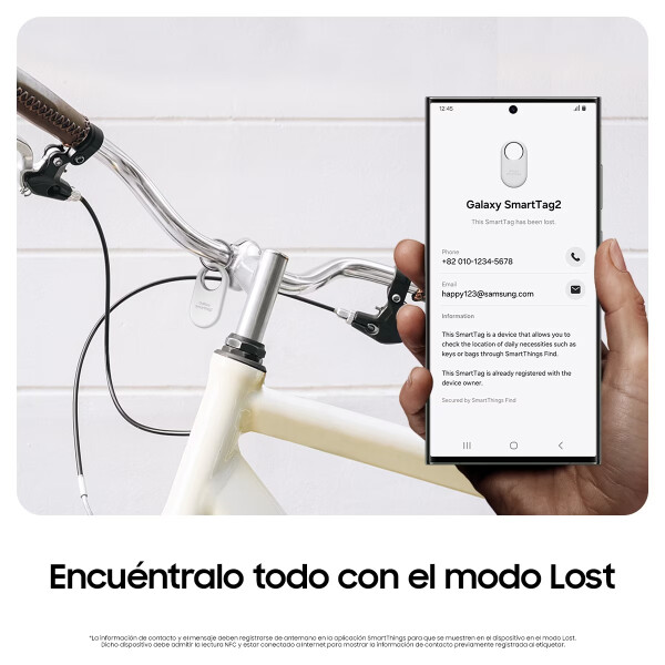 Localizador Samsung Galaxy Smarttag 2 NEGRO