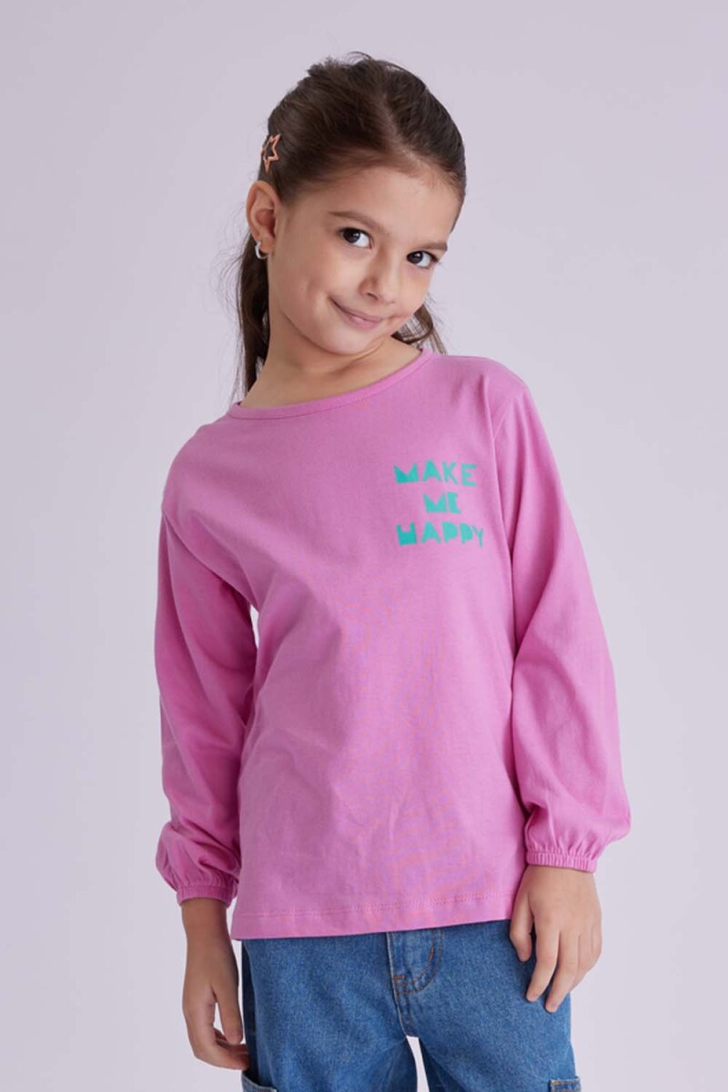 Remera manga larga Peonia