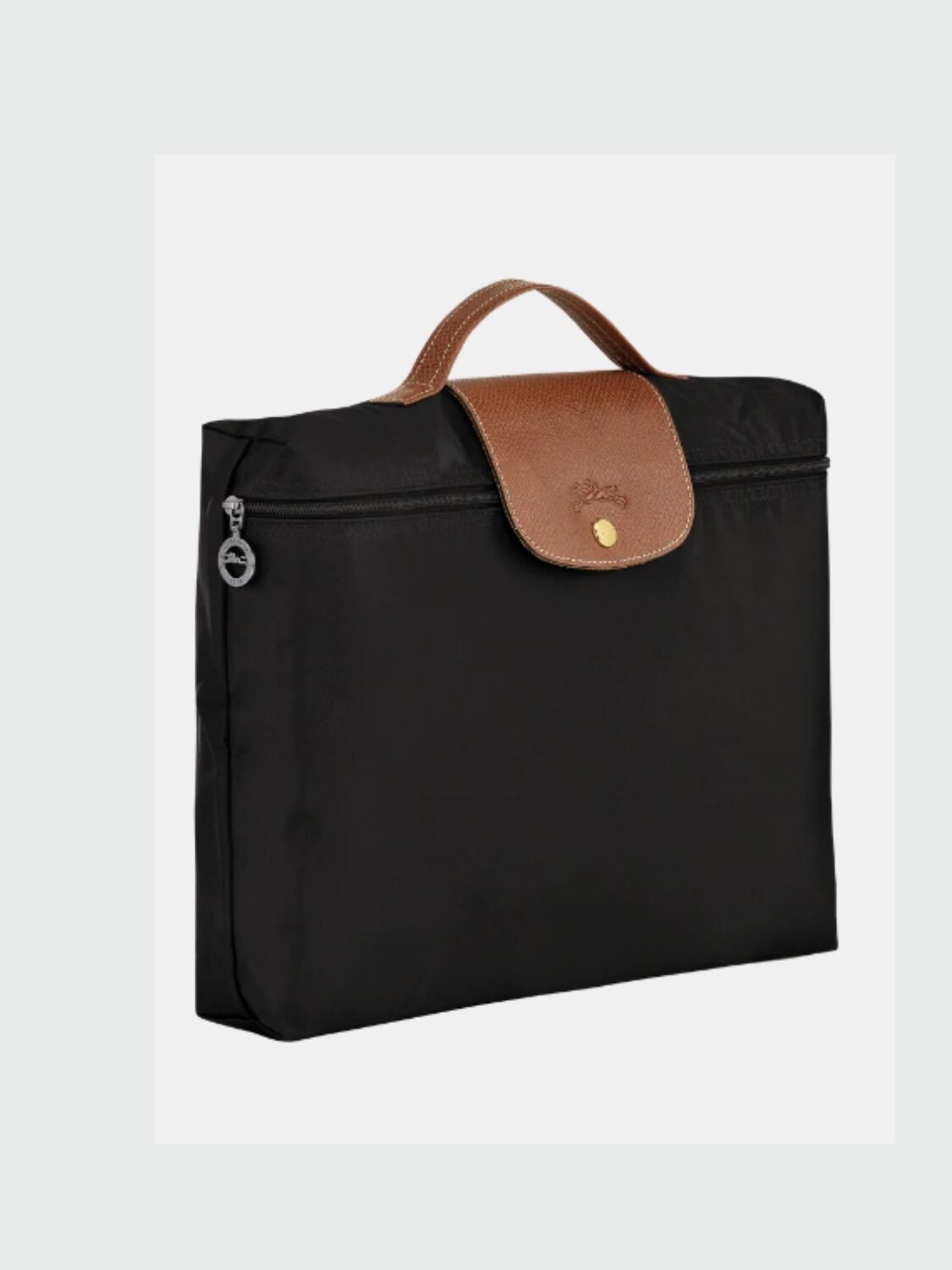 Longchamp -Maletín plegable de nylon, Le pliage Negro